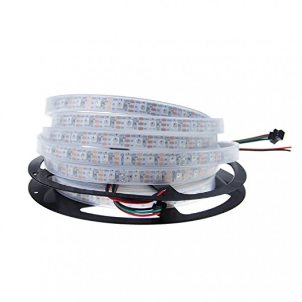 WS2812B 5V Addressable RGB Waterproof LED Strip - 5m